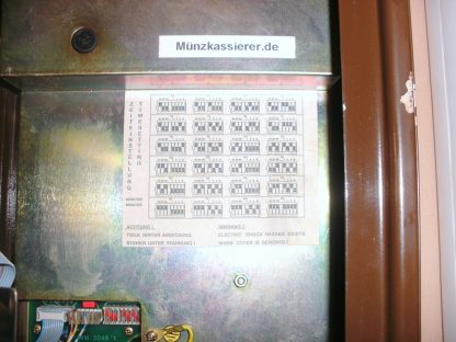 Münzkassierer Münzer Waschmaschine Trockner Solarium